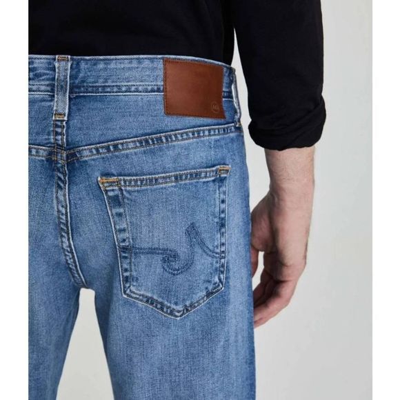 Men's AG Adriano Goldschmied The Graduate Jeans Tailored Leg Size 30x34 - Picture 4 of 14
